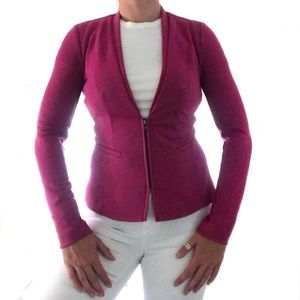 Pink fitted blazer